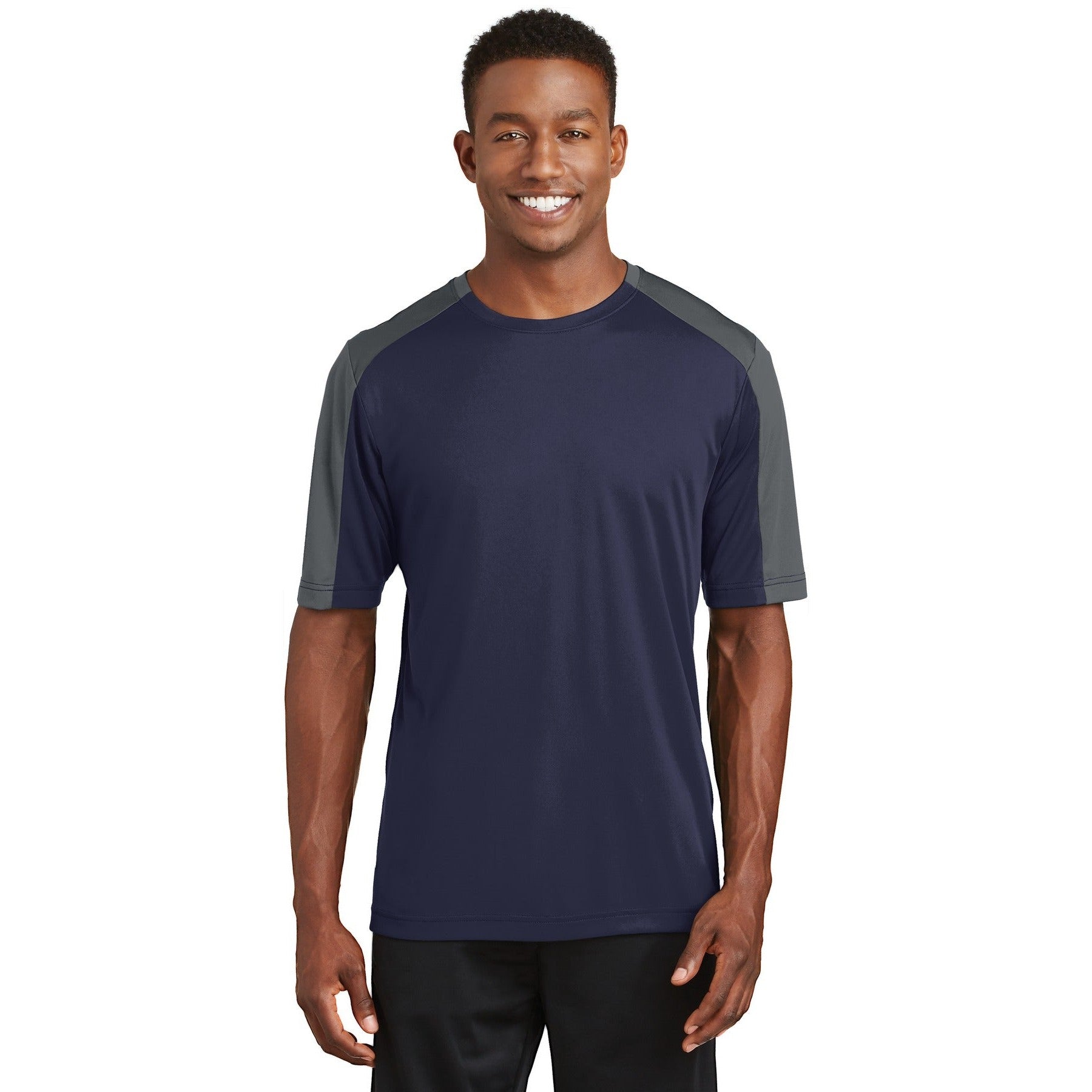 Sport-Tek-Sport-Tek® PosiCharge® Competitor™ Sleeve-Blocked Tee. ST354-MedTech-3
